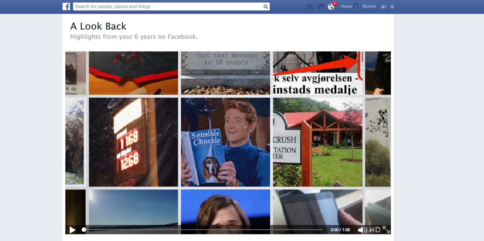 Nå kan du se tilbake på dine Facebook-år