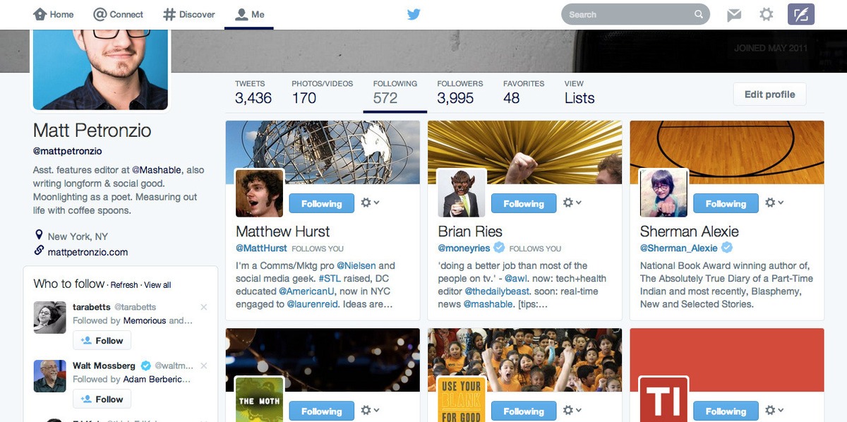 Twitter kan komme med stor designendring