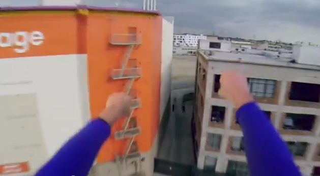 Er det en fugl? Er det et fly? Nei, det er Supermann med GoPro