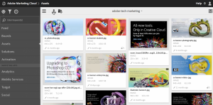 Adobe - Marketing Cloud - Dashboard