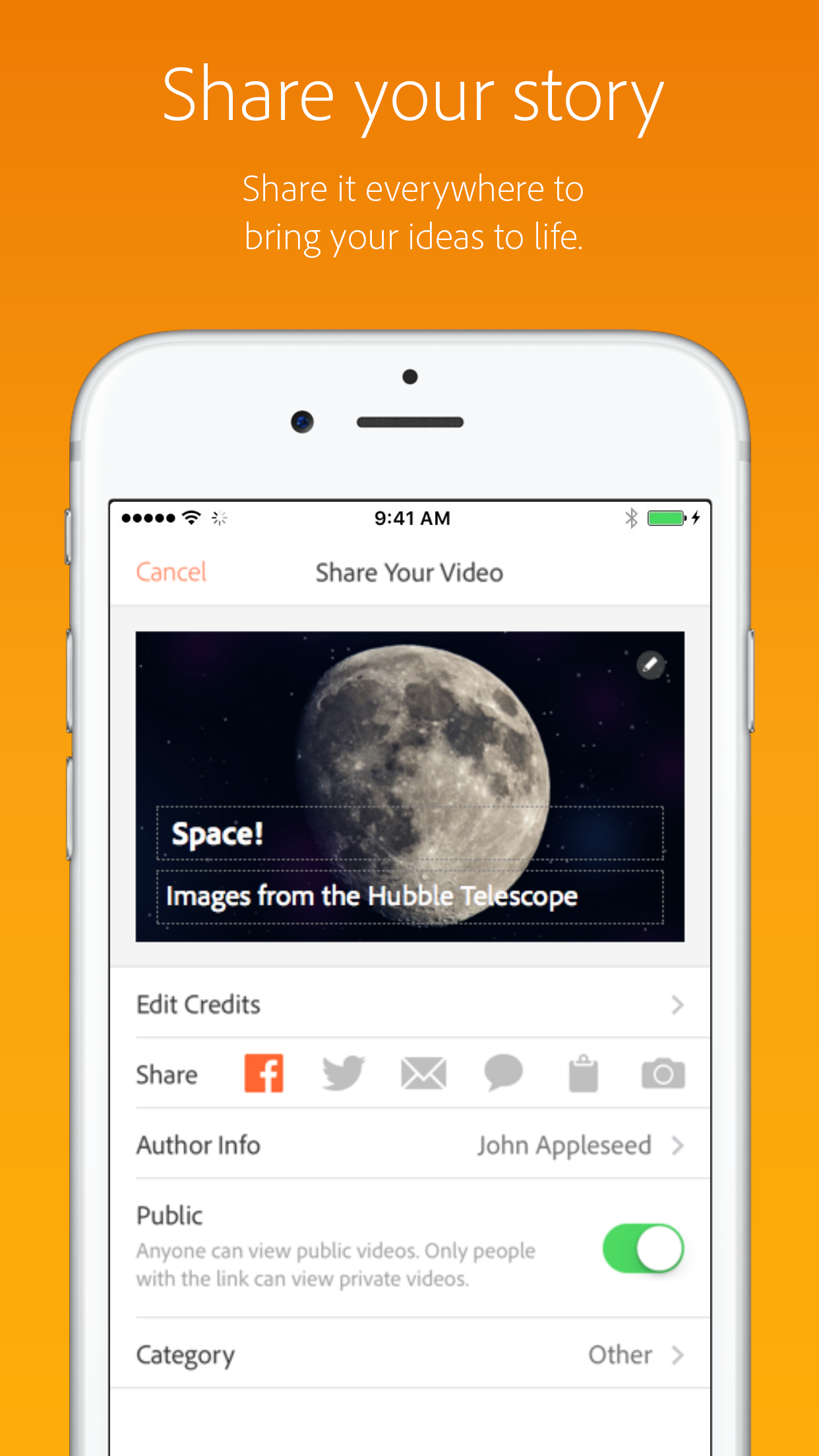 Adobe Voice – animasjons-app for iPhone